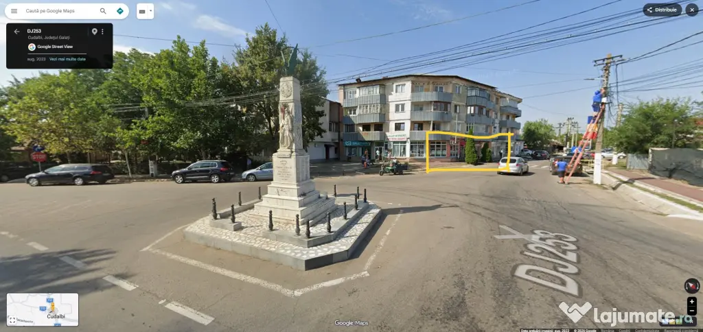 Închiriez Spațiu comercial centru 76 mp