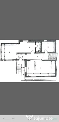 Duplex 160 mp de închiriat 3 dormitoare, living 35 mp, sală de mese, 2 băi, parcare