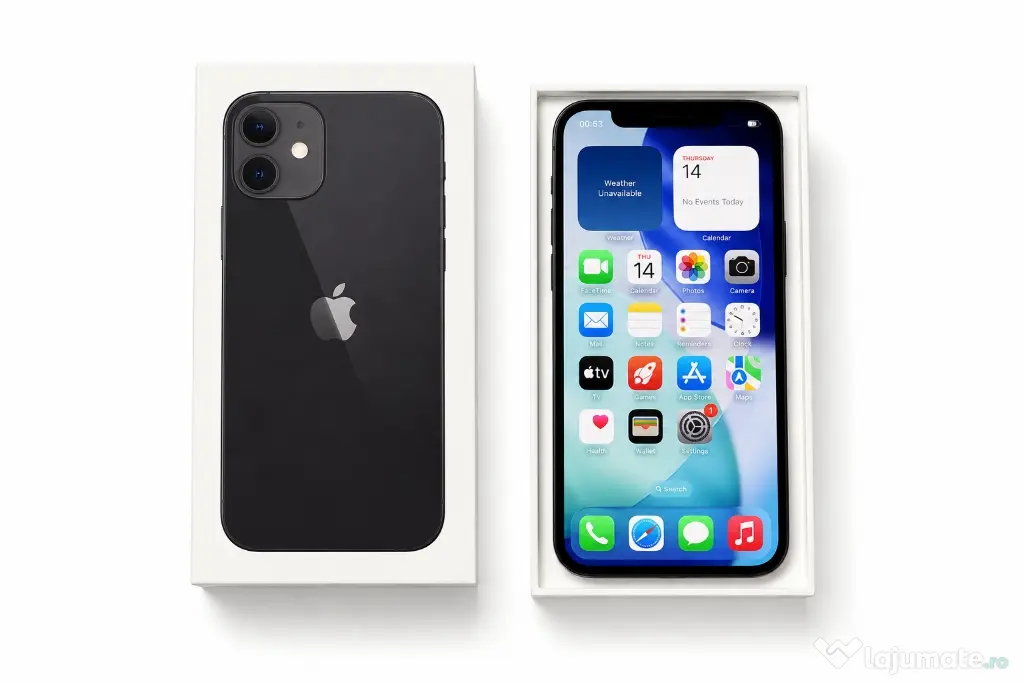 Apple iPhone 11 Black Impecabil, Full box