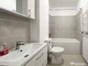 Apartament intr-un bloc retras, cu centrala si parcare 