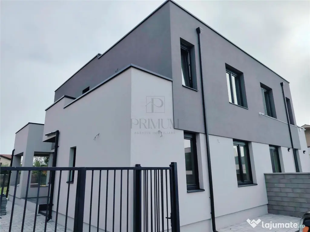 DUPLEX SPATIOS - ASFALT IN LUCRU - CURENT TRIFAZAT - Mosnita Noua (Timis)