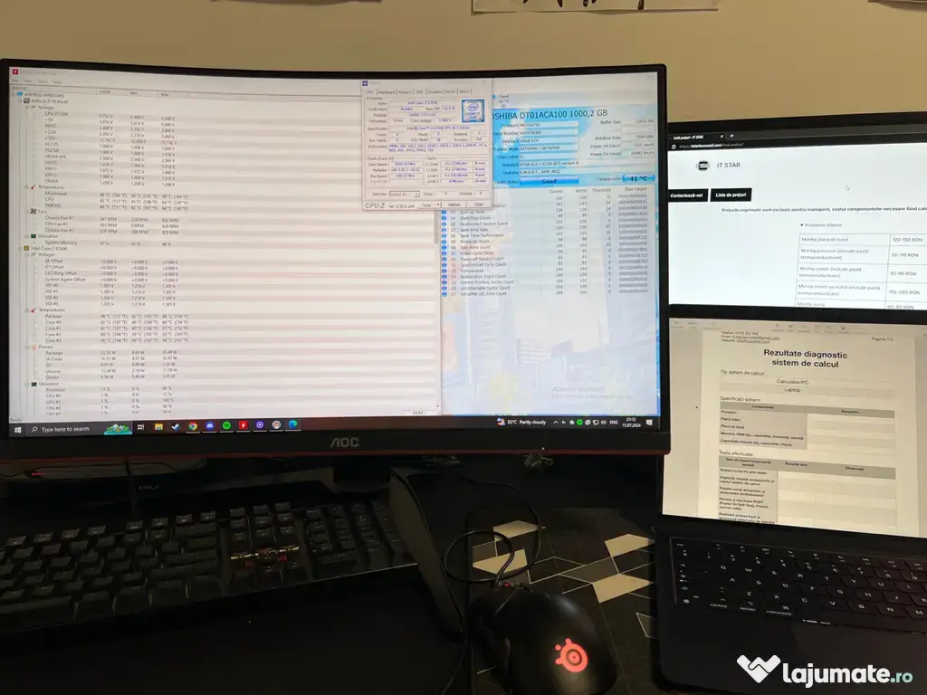 Reparații și Configurări Calculatoare/Laptopuri La Domiciliu