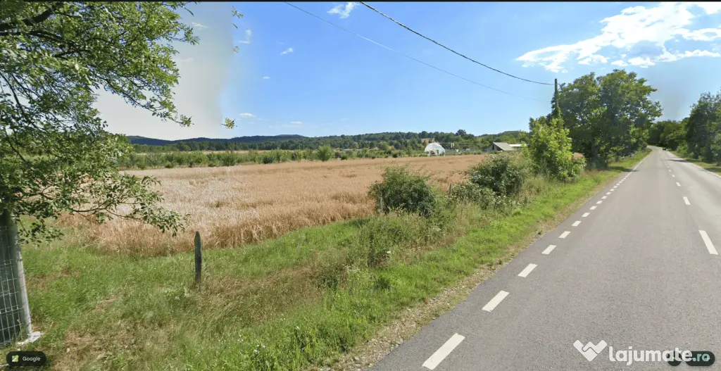 📐 Închiriez teren comercial/industrial, la DN 67D (Peștișani, Gorj)
