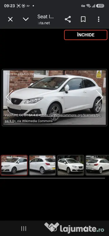 3.3oo euro neg.Vand Seat Ibiza 1,2 TSI 2011