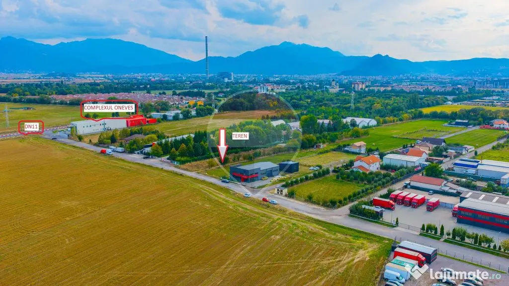 Teren intravilan 11.769 mp | Langa Centura BV – Str. Livezii | Oneves - Sanpetru (Brasov)