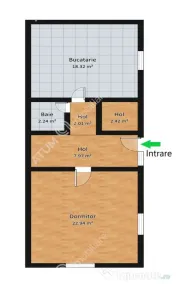 Casa individuala 5 camere teren 489 mp localitatea Apodul de