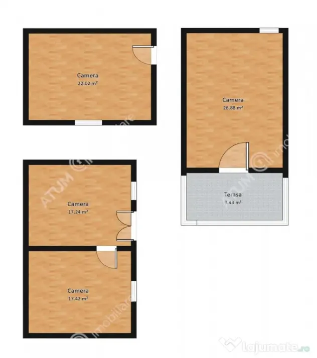 Casa individuala 5 camere teren 489 mp localitatea Apodul de - Saliste (Sibiu)