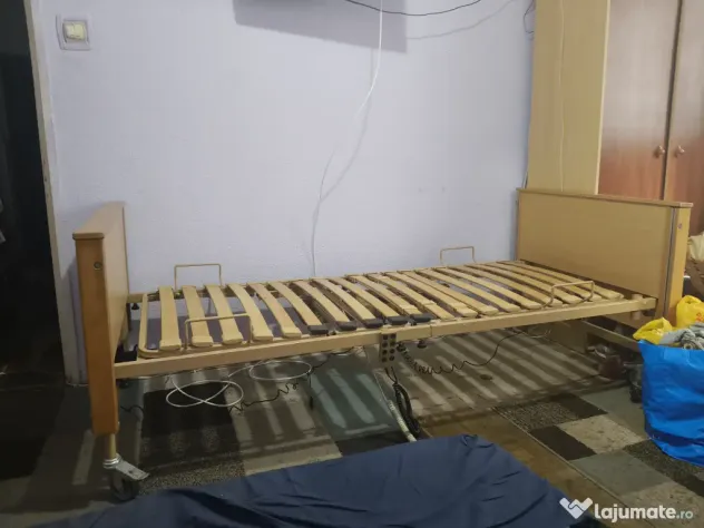 Pat medical electric reglabil pentru persoane vârstnice / dizabilități