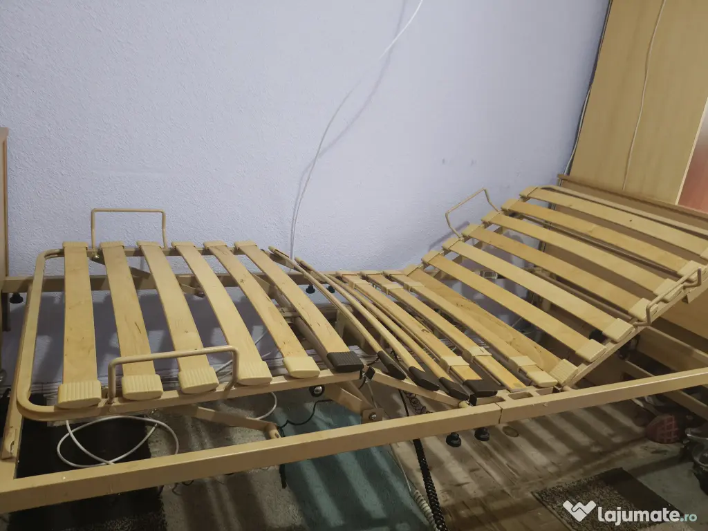 Pat medical electric reglabil pentru persoane vârstnice / dizabilități