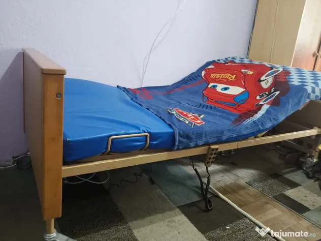 Pat medical electric reglabil pentru persoane vârstnice / dizabilități