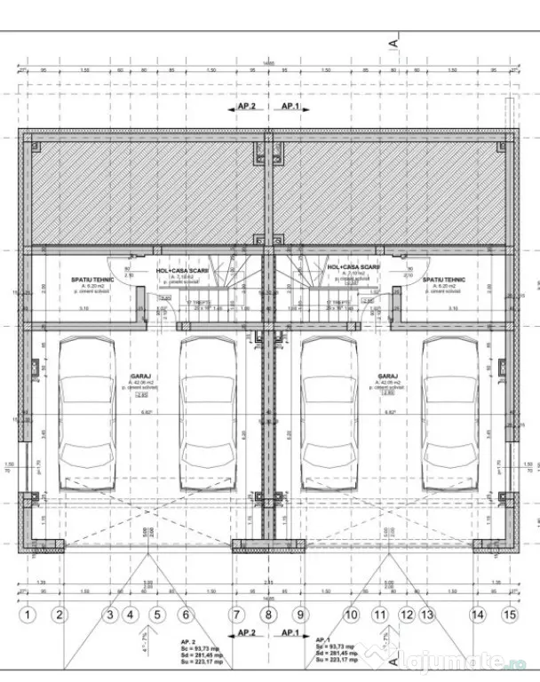 Duplex cu 5 camere in Floresti zona Donath Park - Floresti (Cluj)