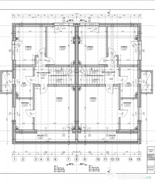 Duplex cu 5 camere in Floresti zona Donath Park - Floresti (Cluj)