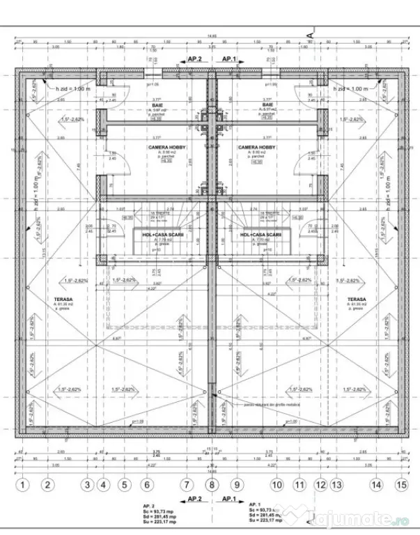 Duplex cu 5 camere in Floresti zona Donath Park - Floresti (Cluj)