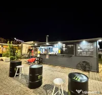Container Food Truck 7m amenajat HoReCa – instalație apă/curent – 12.500
