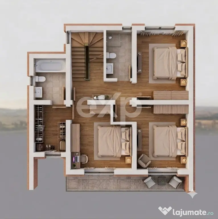 BRADU | Casa individuala | Teren 400 mp | Predare la cheie - Bradu (Arges)