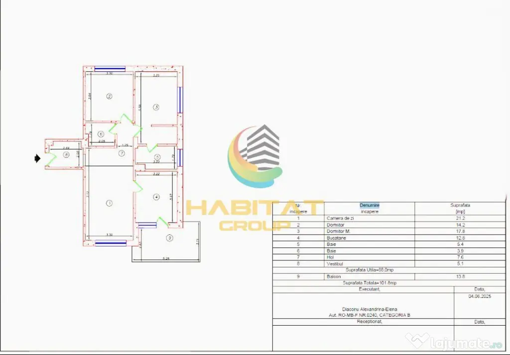 3 camere - imobil NOU - acte gata - Bucuresti (Bucuresti-Ilfov)