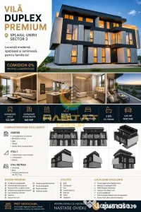 Vânzare Vilă Duplex pe Splaiul Unirii ! 
