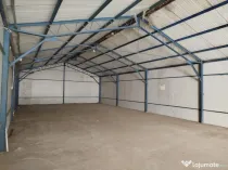 Inchiriere Hala Fundulea stradal 260 mp doua intrari acces tir curte betonata