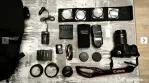 Pachet aparat foto canon eos 60d + accesorii