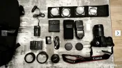 Pachet aparat foto canon eos 60d + accesorii 