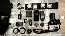 Pachet aparat foto canon eos 60d + accesorii