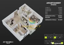 Apartament cu 3 camere si balcon, Popesti leordeni zona metrou.