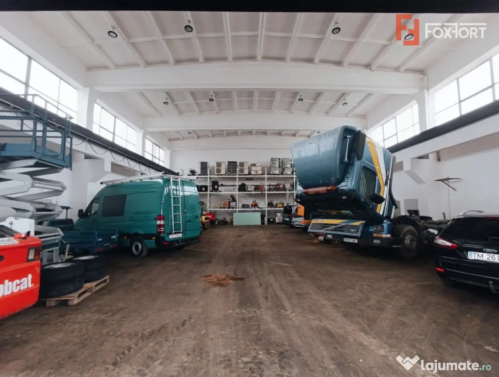 Hala de inchiriat service auto 453 mp - zona Freidorf - C780 - Timisoara (Timis)