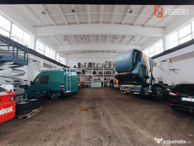 Hala de inchiriat service auto 453 mp - zona Freidorf - C780 - Timisoara (Timis)