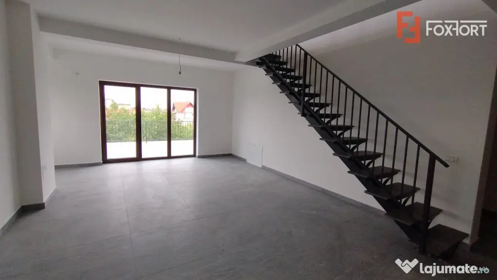 Apartament 3 camere, Zona Freidorf - Scara interioara, teras - Timisoara (Timis)
