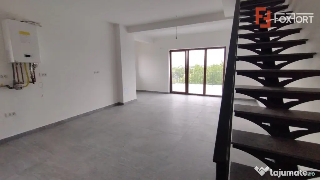 Apartament 3 camere, Zona Freidorf - Scara interioara, teras - Timisoara (Timis)