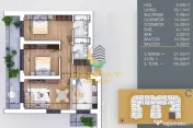 Pallady 3 camere decomandat 98 mp la 8 minute metrou N.Teclu 