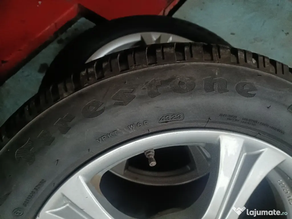 jante aliaj 5x114,3 cu anvelope iarna 215 60 17