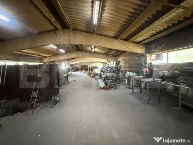 Atelier industrial 1.050 mp, utilat, 4 căi de acces – SAG - Targoviste (Dambovita)