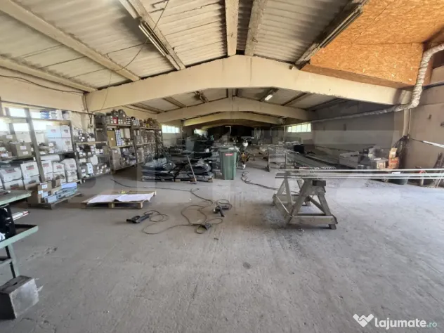 Atelier industrial 1.050 mp, utilat, 4 căi de acces – SAG - Targoviste (Dambovita)