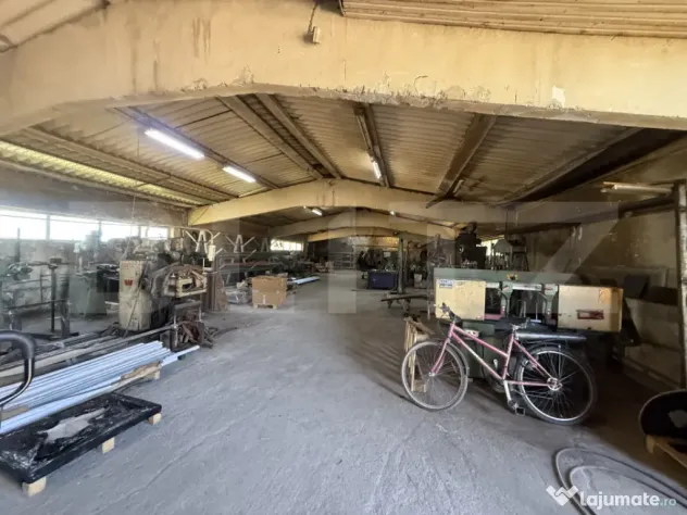 Atelier industrial 1.050 mp, utilat, 4 căi de acces – SAG - Targoviste (Dambovita)
