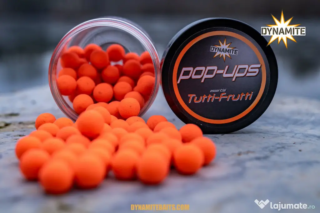 Dynamite Baits Tutti Frutti Fluro Pop-ups, 12mm