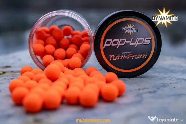 Dynamite Baits Tutti Frutti Fluro Pop-ups, 12mm