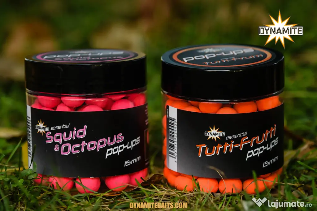 Dynamite Baits Tutti Frutti Fluro Pop-ups, 12mm