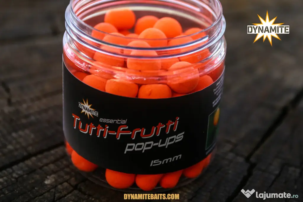 Dynamite Baits Tutti Frutti Fluro Pop-ups, 12mm