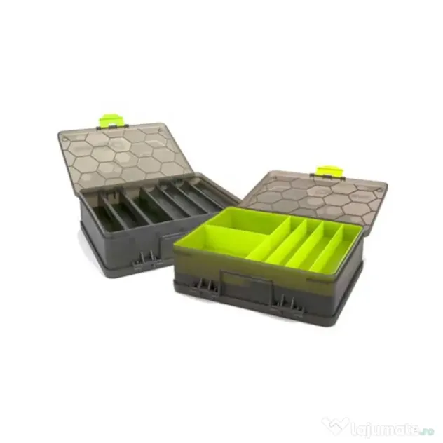 Cutie Matrix Double Sided Feeder Tackle Box, 26x19.5x8cm