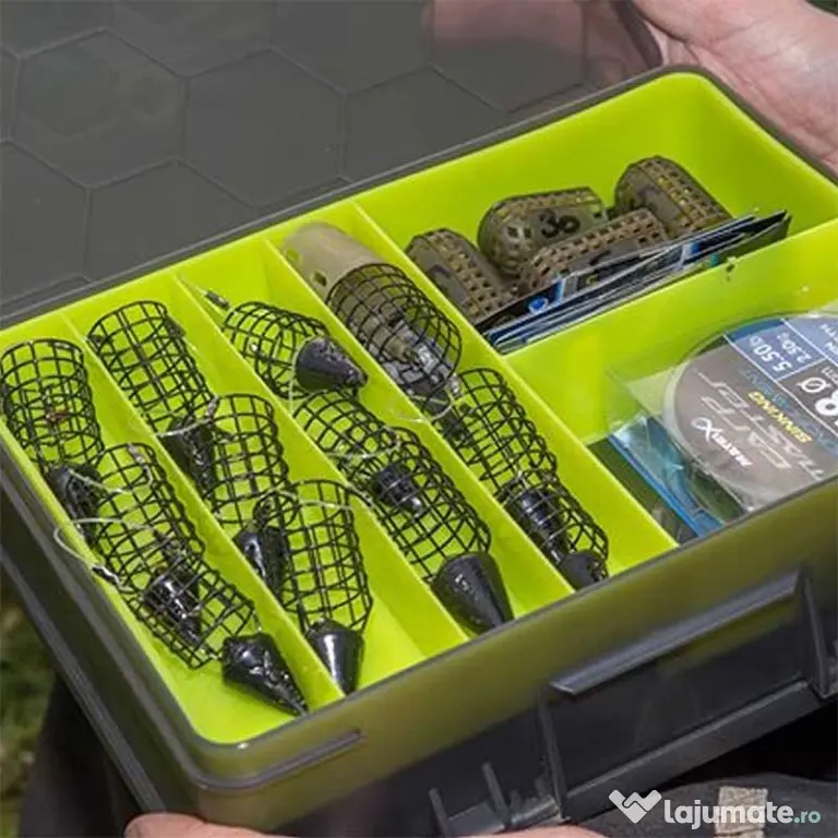 Cutie Matrix Double Sided Feeder Tackle Box, 26x19.5x8cm