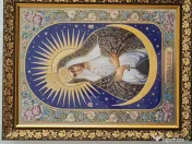 Icoana SF Paraschieva,Maica Domnului,Ierusalima-Relief 