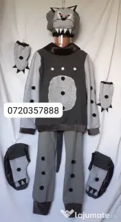 Costum Lup pentru copii3-4-5-6- 7-8-9 ani, 175 lei