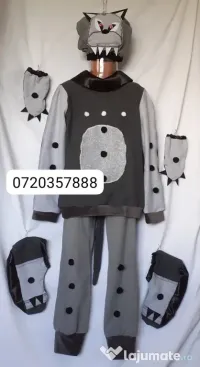 Costum Lup pentru copii3-4-5-6- 7-8-9 ani, 175 lei 