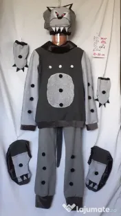 Costum Lup pentru copii3-4-5-6- 7-8-9 ani, 175 lei