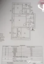 Apartament 3 camere, pregatit pt.renovare,etaj 2,Darmanesti,Al.Ulmilor