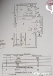 Apartament 3 camere, pregatit pt.renovare,etaj 2,Darmanesti,Al.Ulmilor 