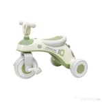 Tricicleta din plastic, cu pedale pentru copii, cu muzica si lumina, verde Z-TOOLS / ZTS9281