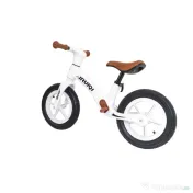 Bicicleta fara pedale pentru copii IRUIQI, roti de cauciuc si scaun reglabil, +3ani, alb Z-TOOLS / ZTS8481 