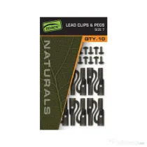 Clips Plumb Pierdut Fox Edges Naturals, Nr.7, 10buc